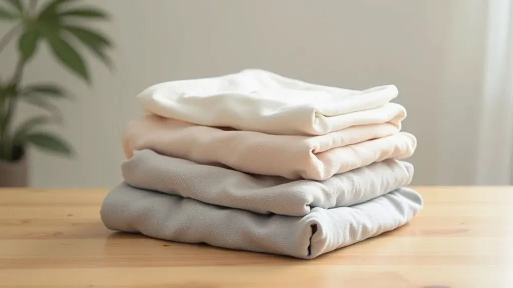 Carefully arranged comfortable casual wear pieces